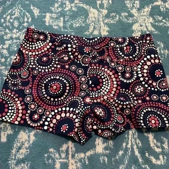 Vineyard Vines circular polkadot Cotton shorts NWOT 16 - Picture 2 of 5